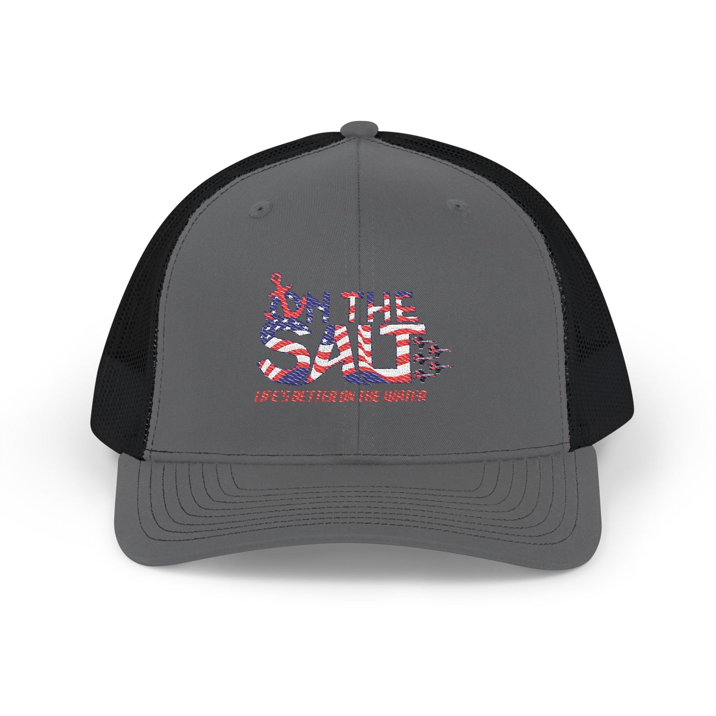 Salt Life Snapback Trucker Cap, Summer Outfit, Fishing Hat, Beachwear, Casual Gift, Outdoor Accessory