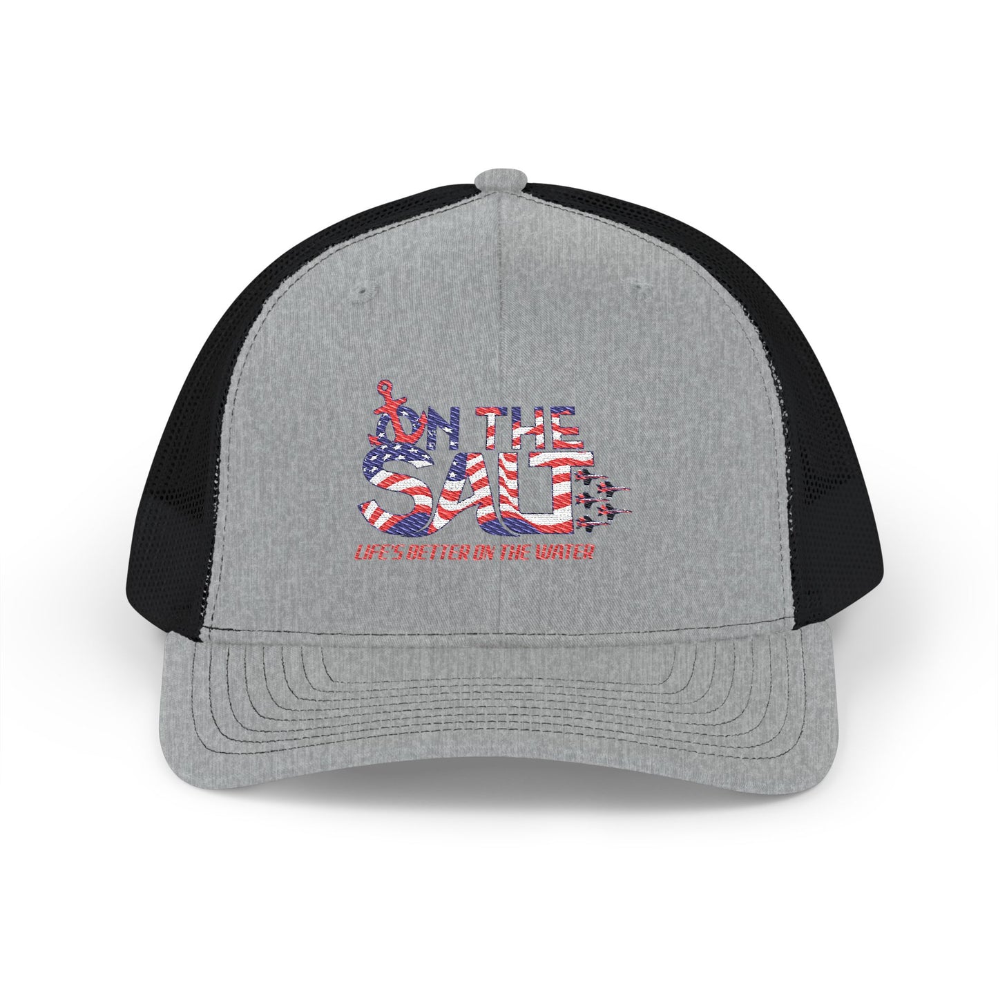 Salt Life Snapback Trucker Cap, Summer Outfit, Fishing Hat, Beachwear, Casual Gift, Outdoor Accessory