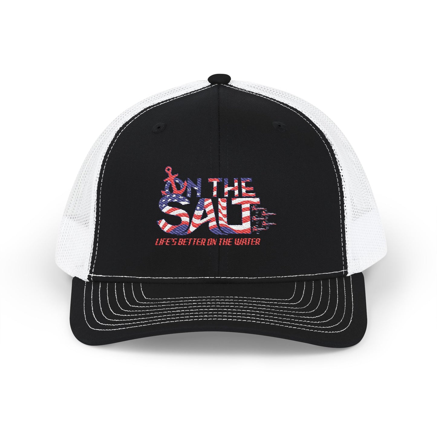 Salt Life Snapback Trucker Cap, Summer Outfit, Fishing Hat, Beachwear, Casual Gift, Outdoor Accessory