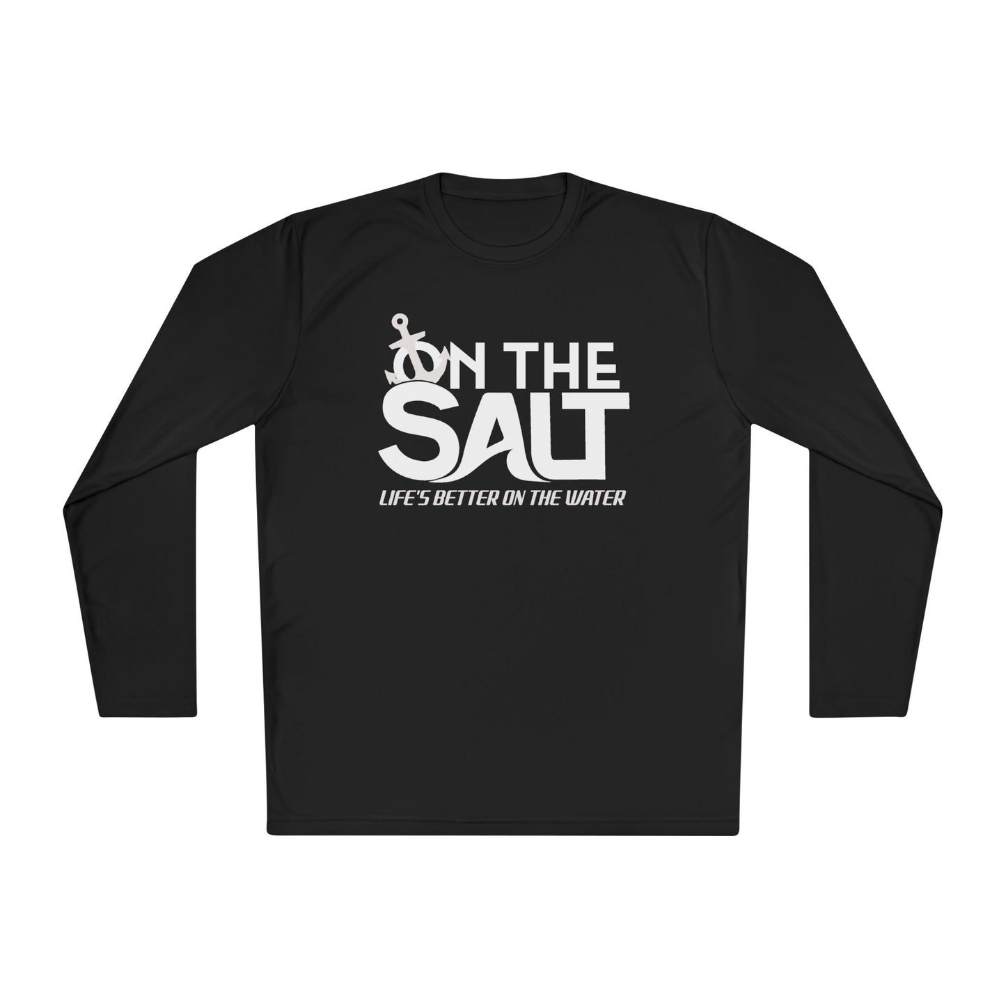 Saltwater Adventure Unisex Long Sleeve Tee, Beach Lover Gift, Fishing Apparel, Relaxed Fit, Vacation Style, Nautical Theme