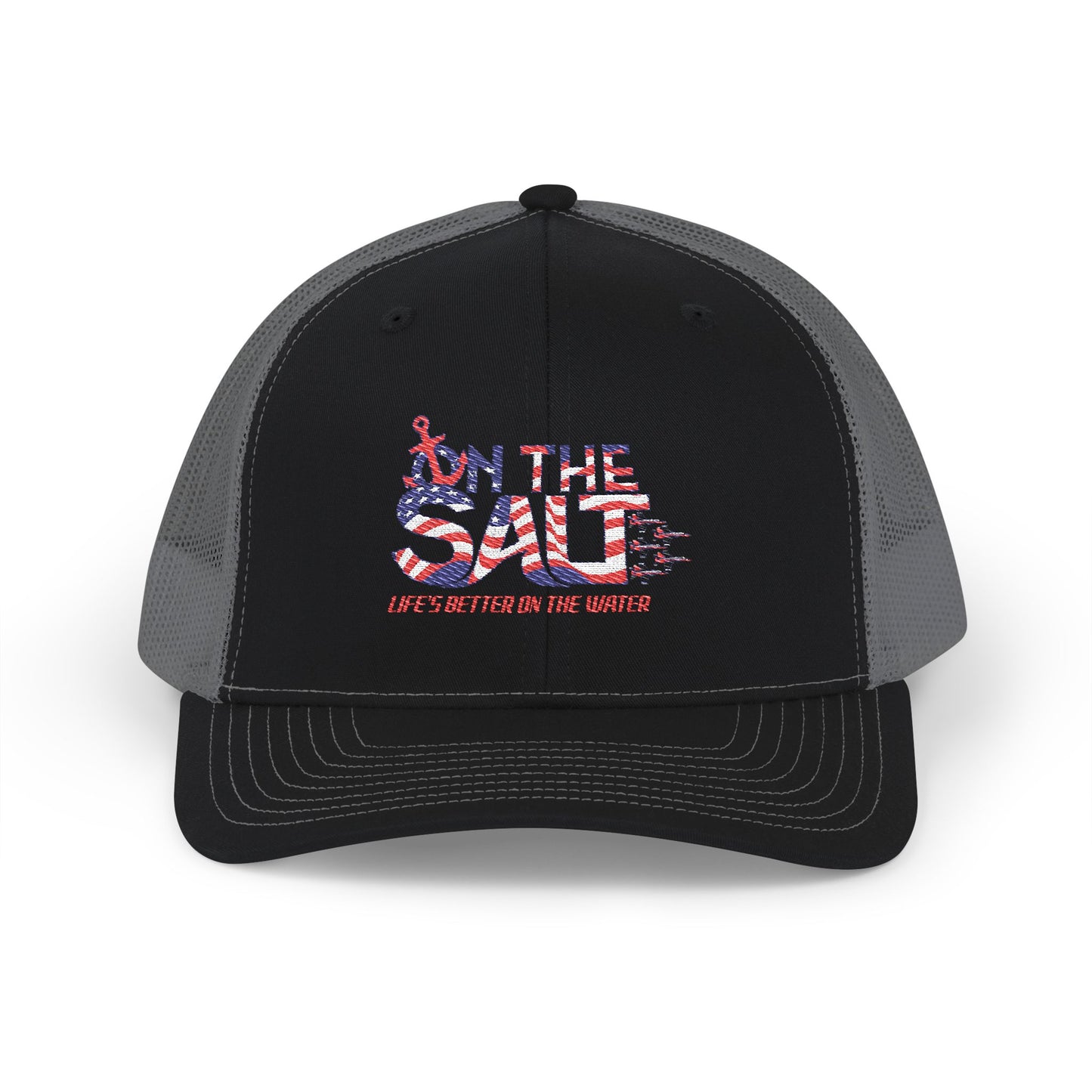 Salt Life Snapback Trucker Cap, Summer Outfit, Fishing Hat, Beachwear, Casual Gift, Outdoor Accessory