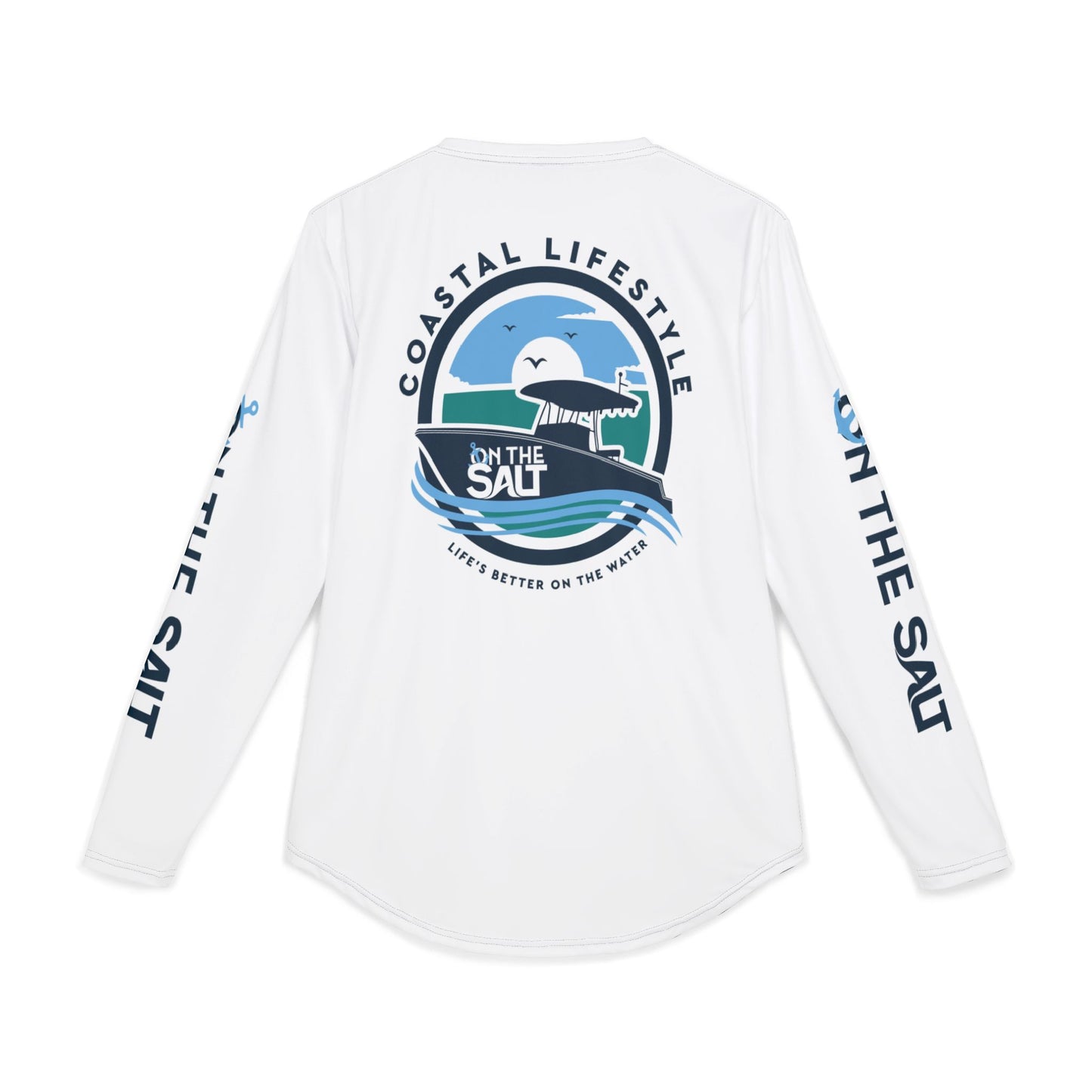 UV Protection Long Sleeve White Shirt Live Coastal