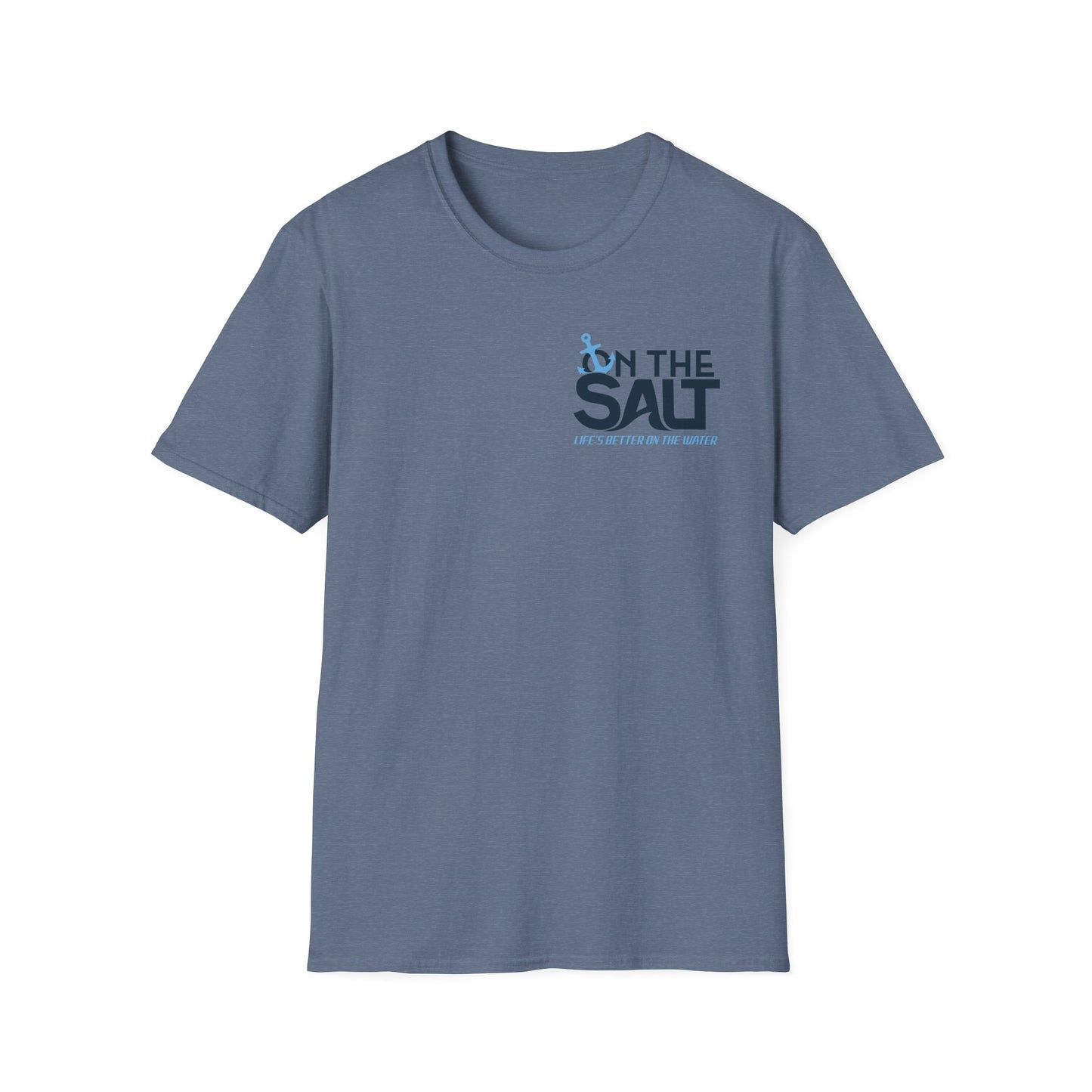 Unisex Coastal Softstyle Tee with On The Salt Logo