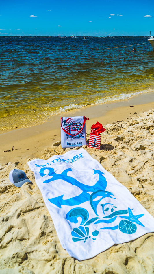 Seas the Day Beach Towel