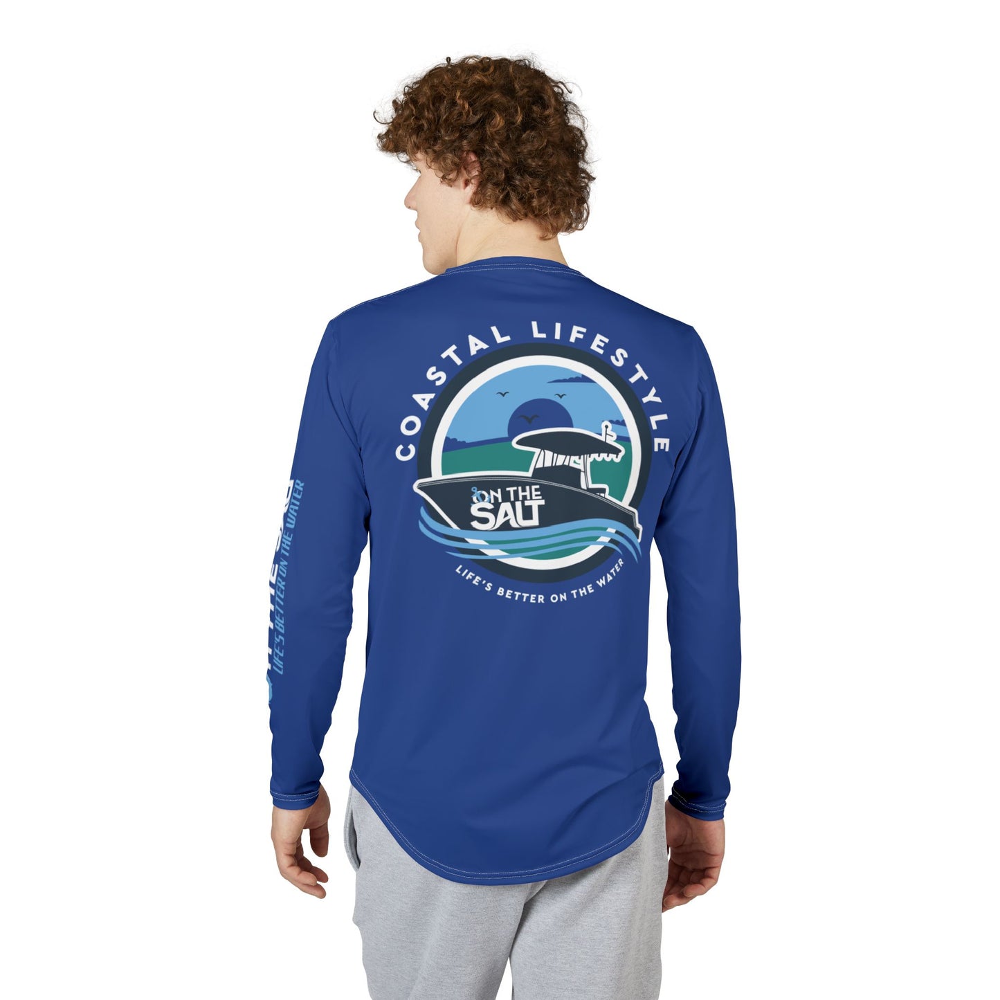 Men's UV Protection Coastal Lifestyle Shirt - Perfect for Fishing, Beach Days, Outdoor Adventures, Summer BBQs, Gift for Dads
