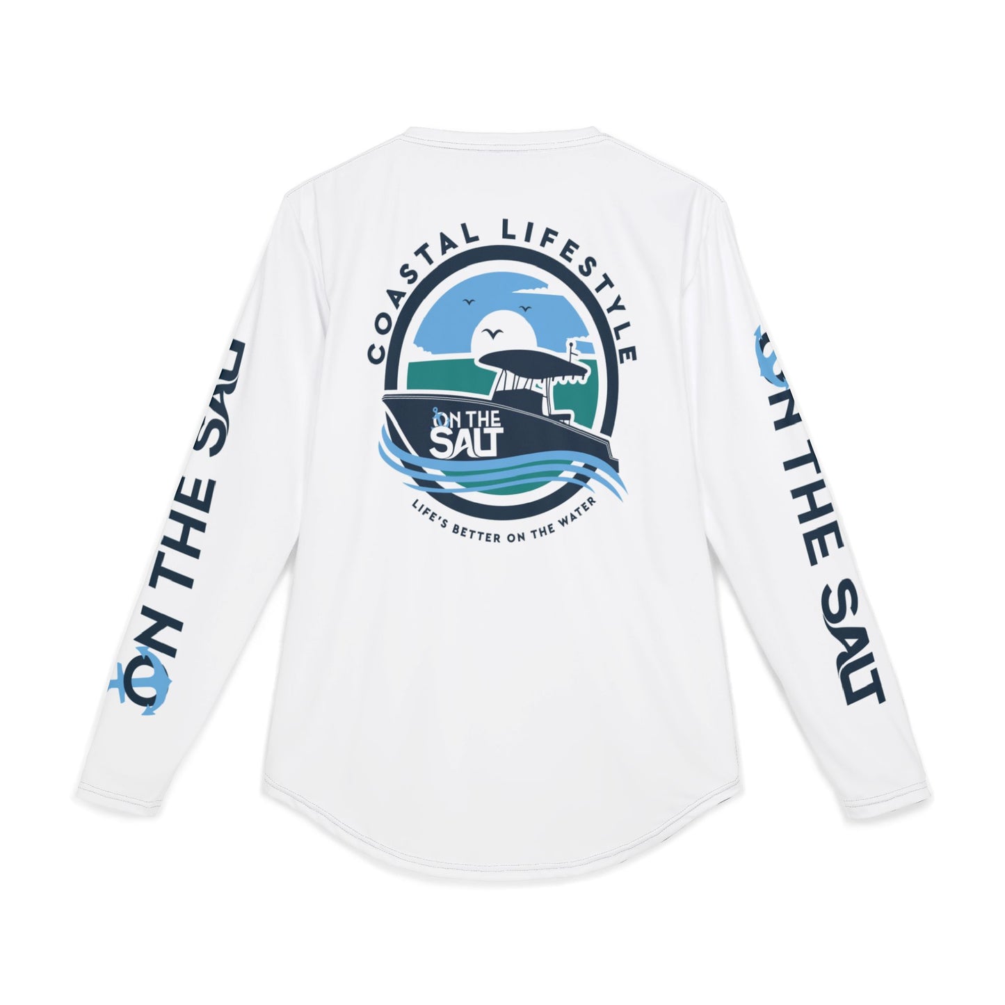 White UV Protection Long Sleeve Shirt