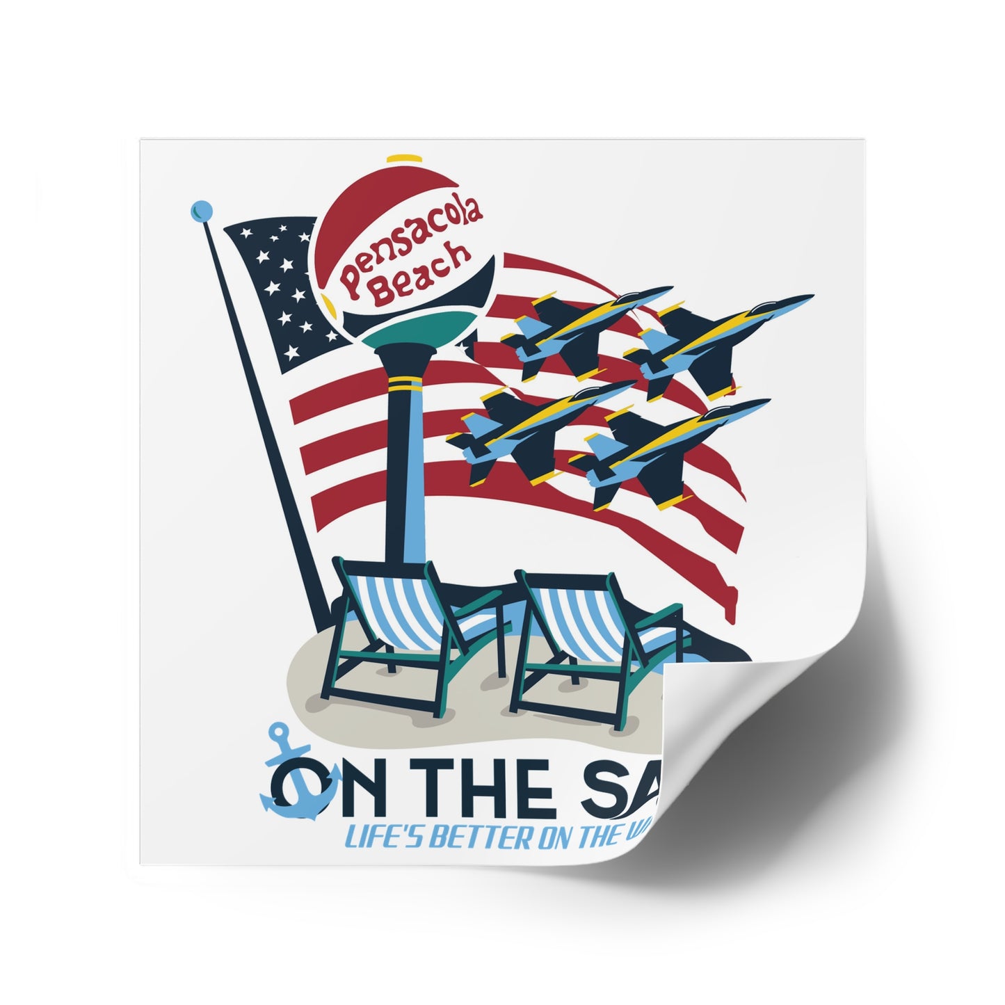 Beach Life Sticker