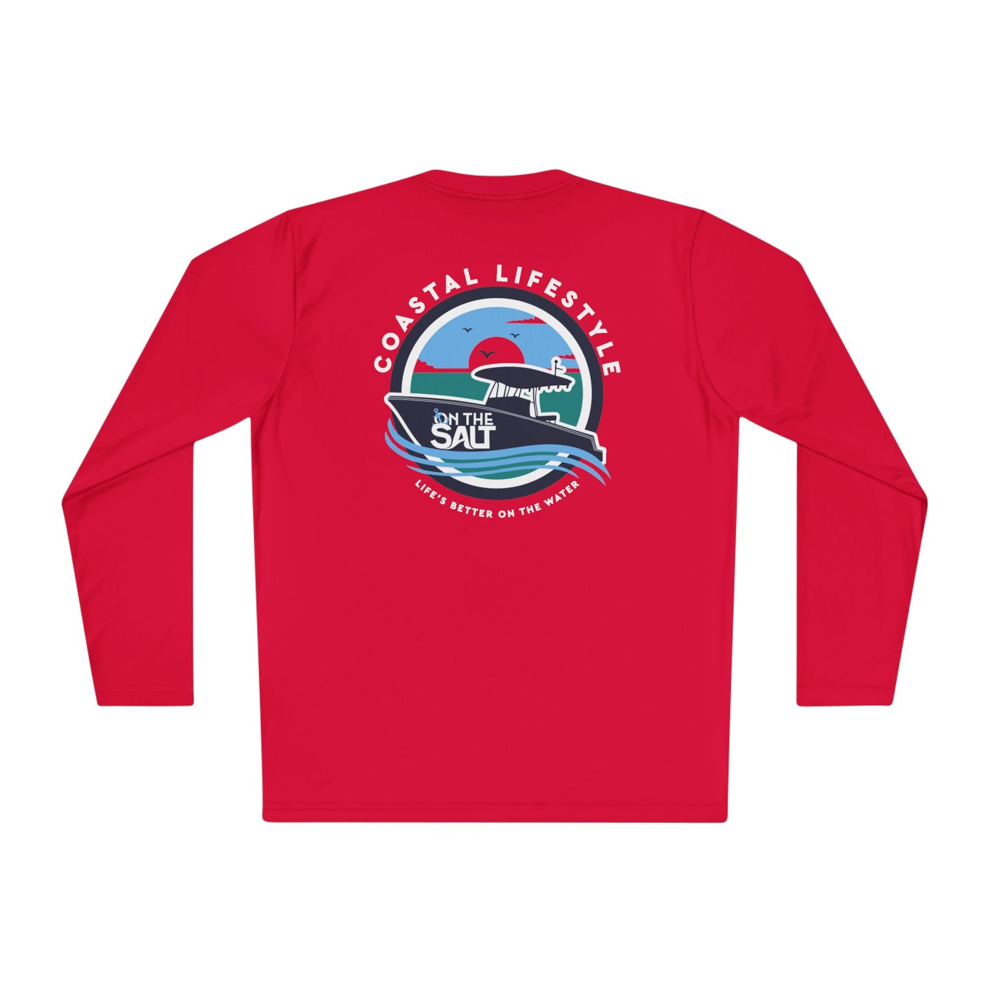 Ocean Vibes Unisex Lightweight Long Sleeve Tee