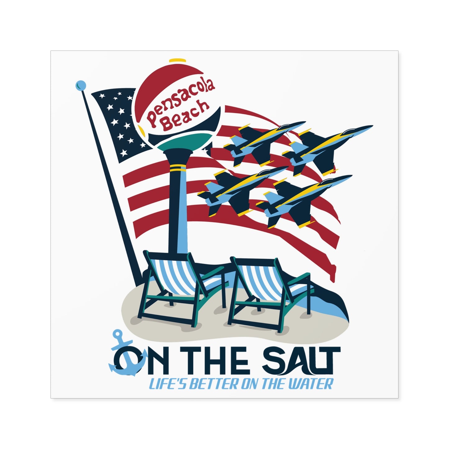 Beach Life Sticker