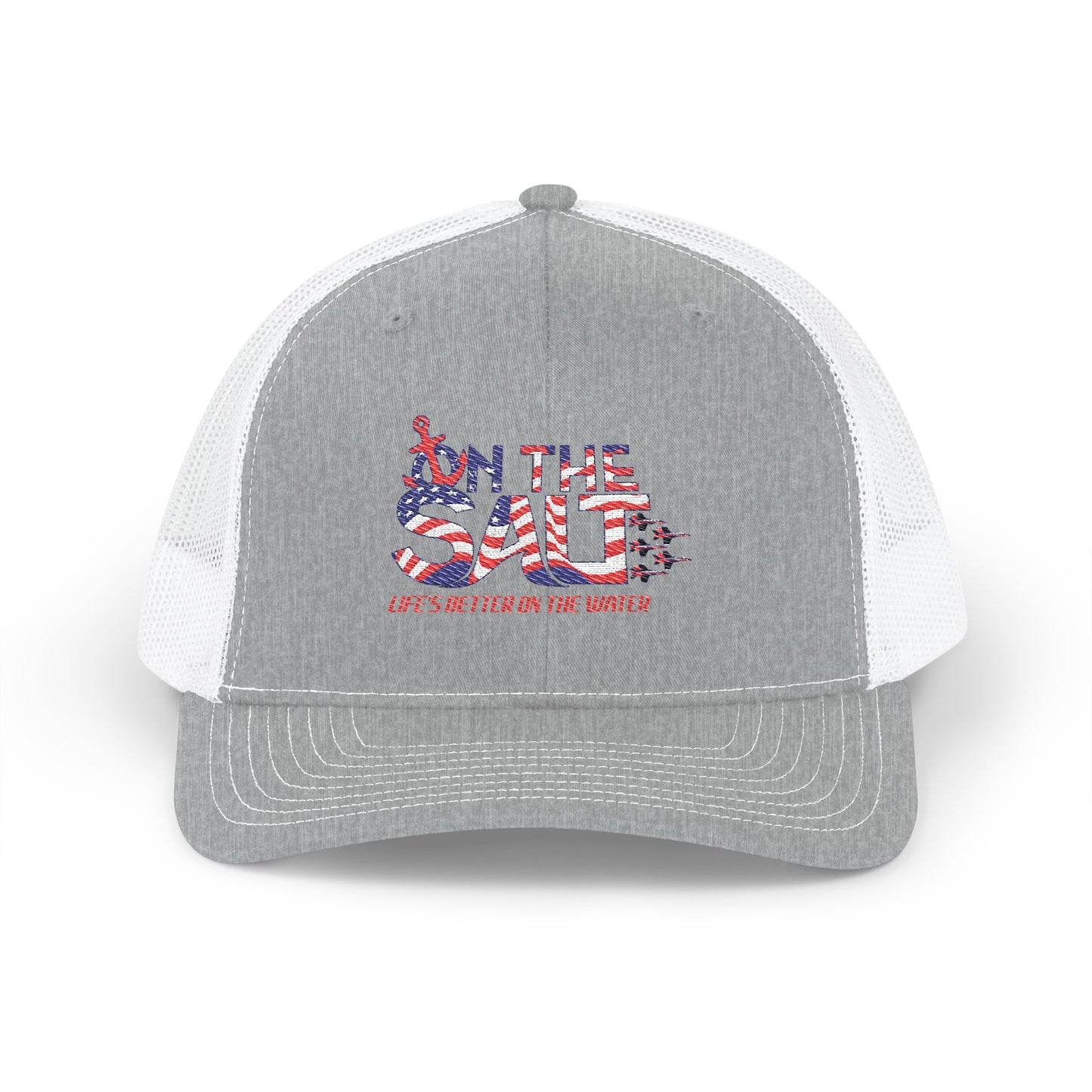 Salt Life Snapback Trucker Cap, Summer Outfit, Fishing Hat, Beachwear, Casual Gift, Outdoor Accessory