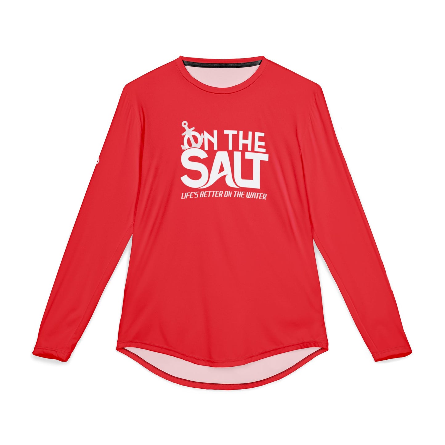 UV Protection Long Sleeve Red Coastal Lifestyle Shirt